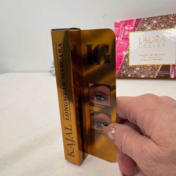 New Laura Geller Makeup Set Bundle W/ Baked Blush Mascara Lip Brush & More - Picture 13 of 16